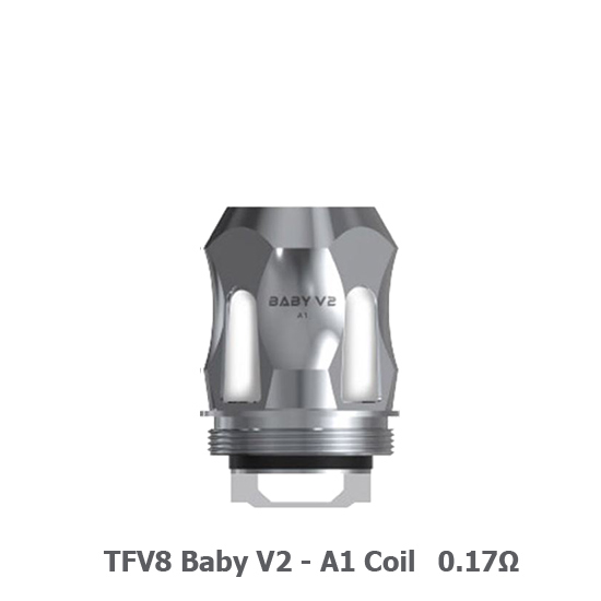 SMOK TFV8 Baby V2 Coils - 0.17Ω Baby V2 A1 Single Coil, SINGLE COIL
