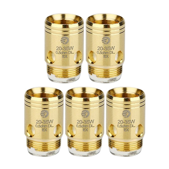 JOYETECH Exceed Edge Coils - 0.5ohm EX Coil, 5 Pack