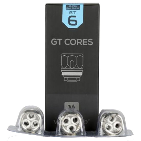 Vaporesso NGT GT Replacement Coils - GT6 Coil Clapton 0.2ohm, 3 Pack
