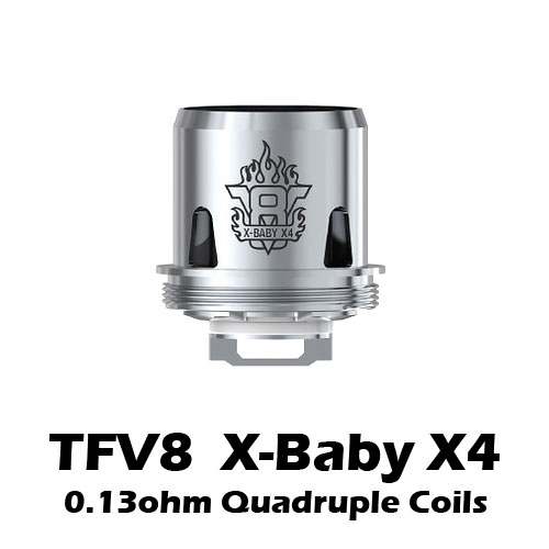 SMOK TFV8 X-Baby Beast Replacement Coils - X Baby X4 - 0.15ohm, Single