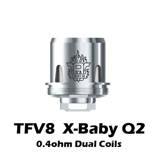 SMOK TFV8 X-Baby Beast Replacement Coils - X Baby Q2 - 0.4ohm, Single