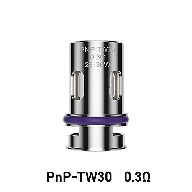 VOOPOO PnP Replacement Coils - PnP-TW30 0.3ohm (Mesh), Single Coil