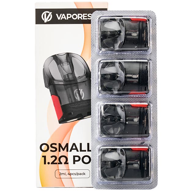 Vaporesso Osmall 2 Replacement Pods - 2ml Pod, 4 Pack