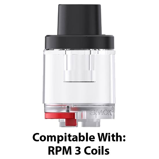 SMOK RPM 85/100 Replacement Pods - Single Pod, Fit for RPM 3 Coil