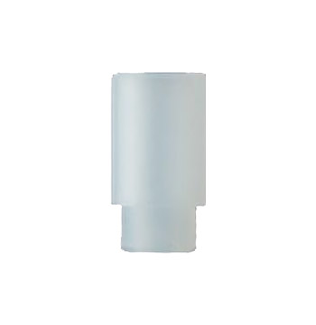 Wide Bore 510 Silicone Drip Tips/Tester Tips - Clear