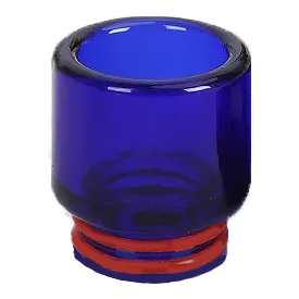 810 Glass Drip Tips - Blue