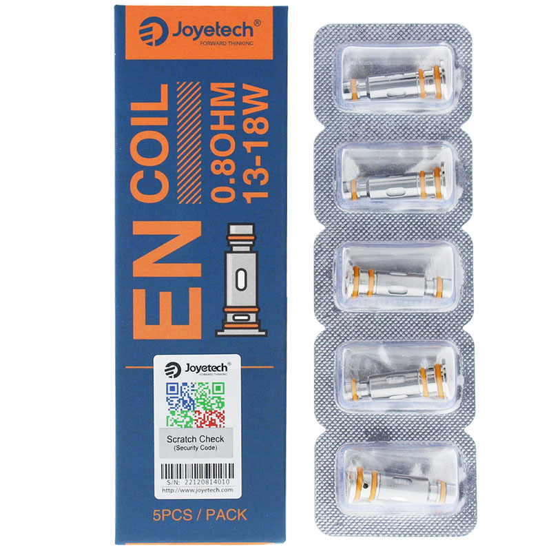 Joyetech EN Replacement Coils - 0.8ohm, 5-Pack