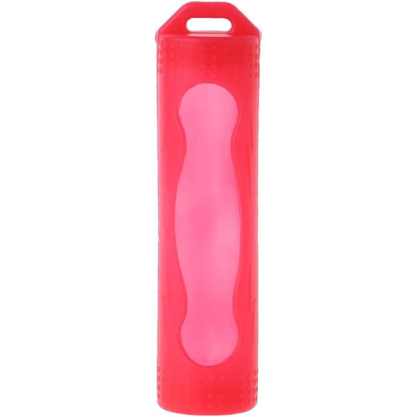 Silicone 18650 Battery Case - Red