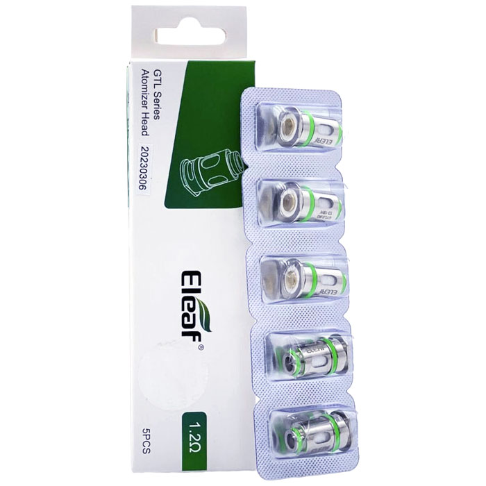 ELEAF GT Replacement Coils - 0.8ohm GTL Coil, 5 Pack