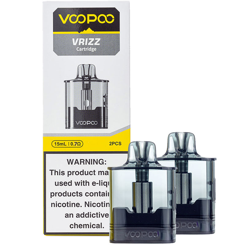 VOOPOO Vrizz Replacement Pods - 2-Pack, 0.7ohm Pods
