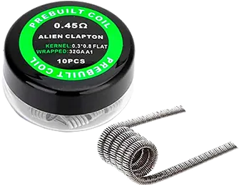 Prebuilt Clapton coils