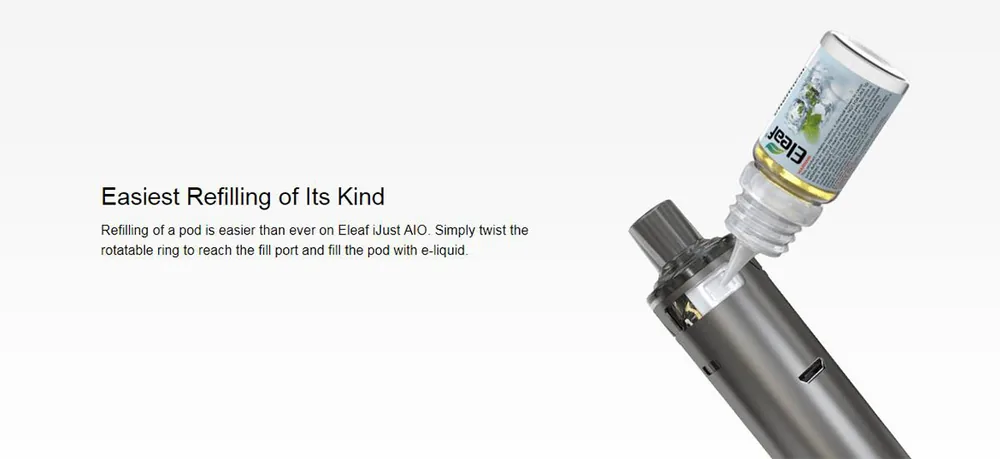 eleaf ijust aio starter kit eleaf ijust aio starter kit