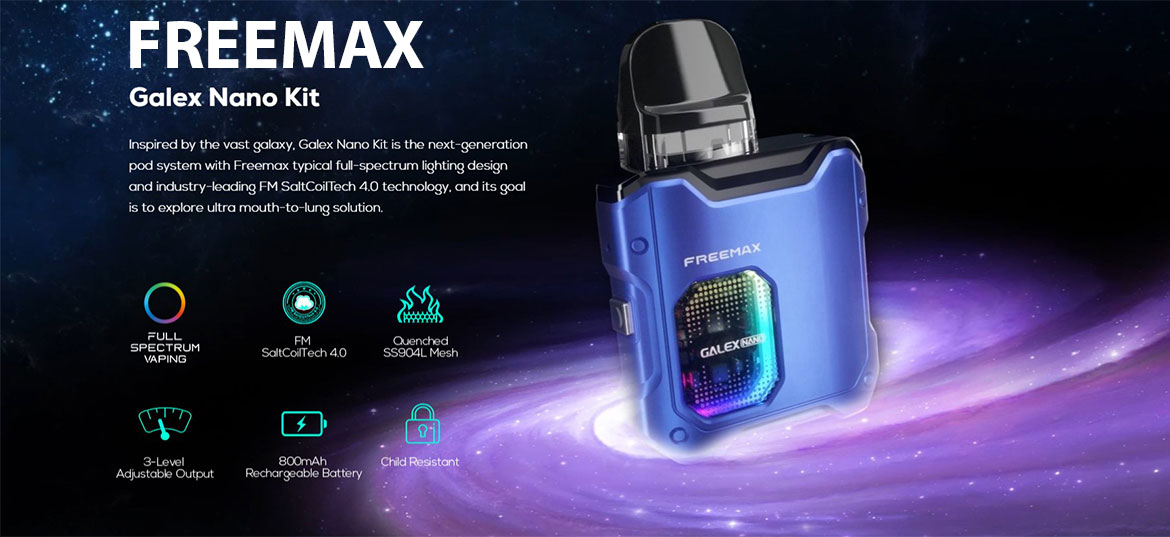 freemax galex nano vape pod kit