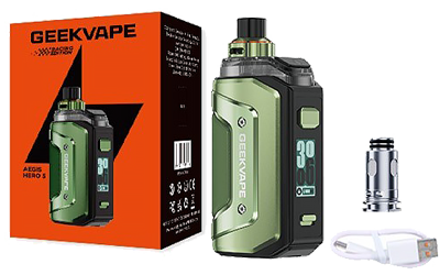 geekvape aegis hero 5 package includes
