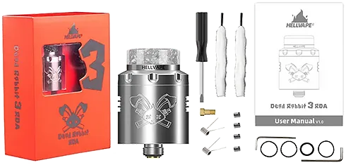 hellvape dead rabbit 3 rda tank hellvape dead rabbit 3 rda tank