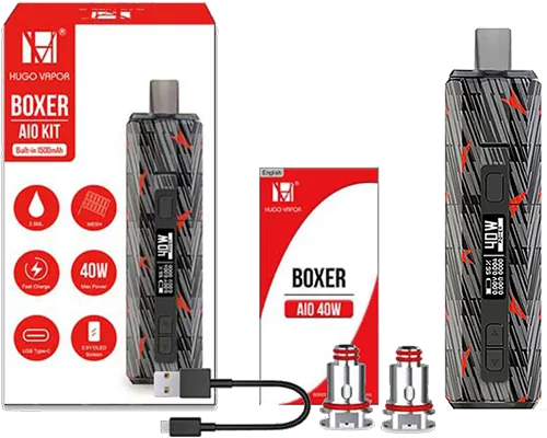 hugo vapor boxer pod kit