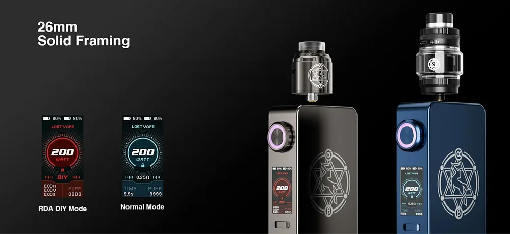 lost vape centaurus m200 vape mod