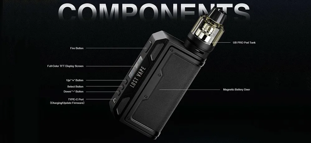 lost vape thelema quest 200w kit lost vape thelema quest 200w kit