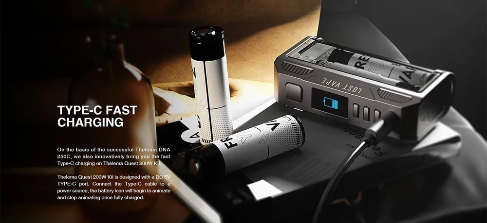 lost vape thelema quest 200w mod