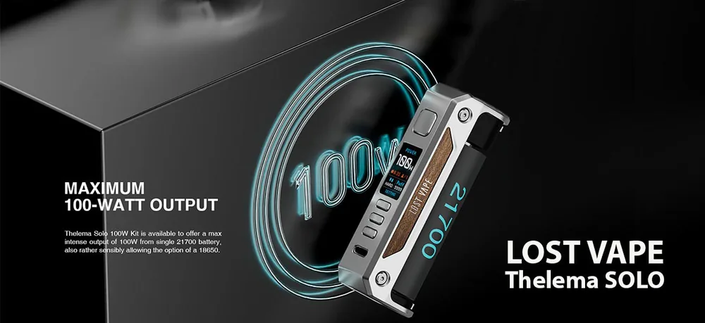 lost vape thelema solo 100w mod