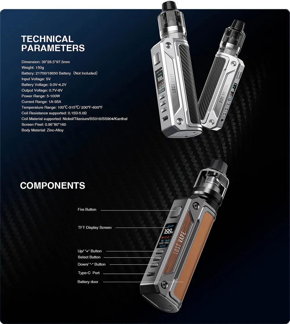 lost vape thelema solo