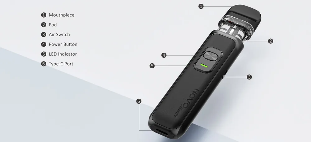 smok novo master pod vape kit