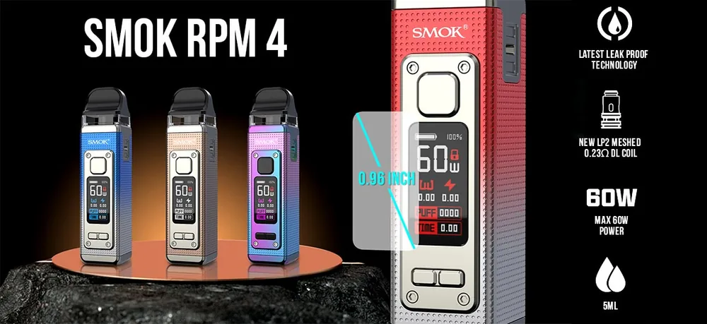 smok rpm 4 pod system