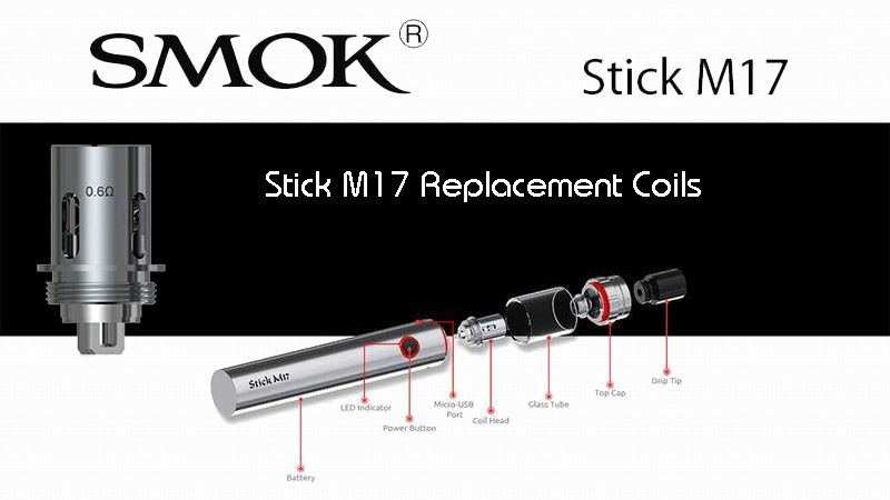 smok stick m17 replacement coil