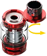 smok tfv12 prince top refilling