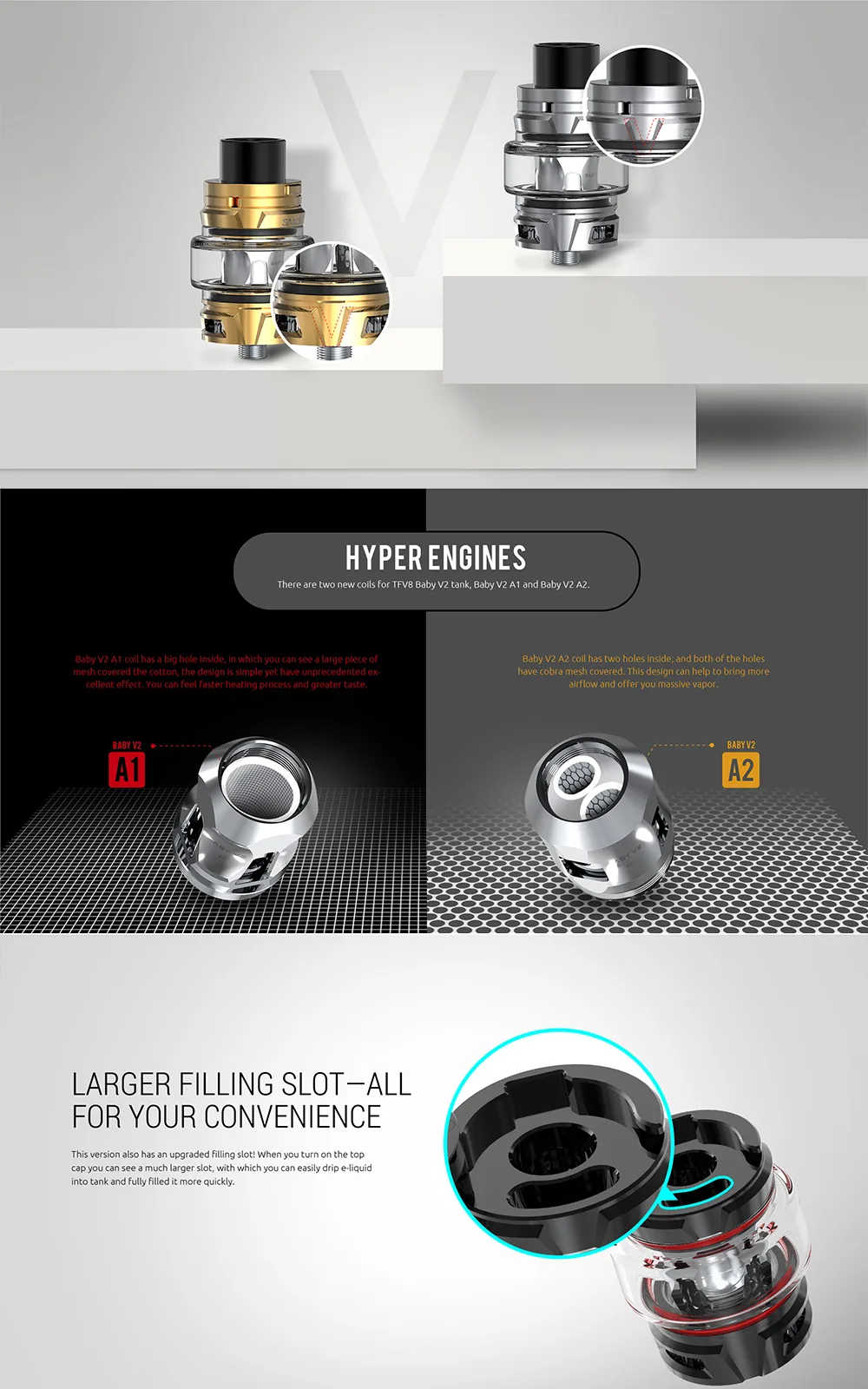 smok tfv8 baby 2 smok tfv8 baby 2