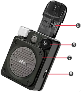 thoth-t pod vape starter kit