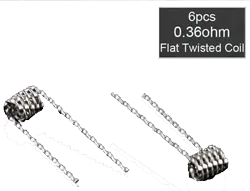 Prebuilt Flat Twisted Coil