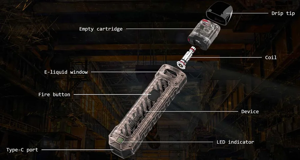 uwell caliburn tenet pod kit