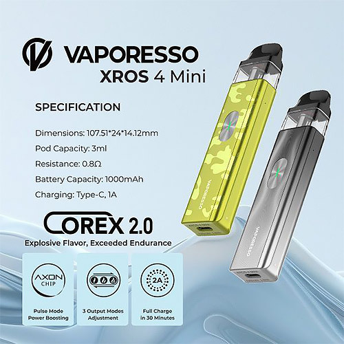vaporesso 4 mini refillable pod kit