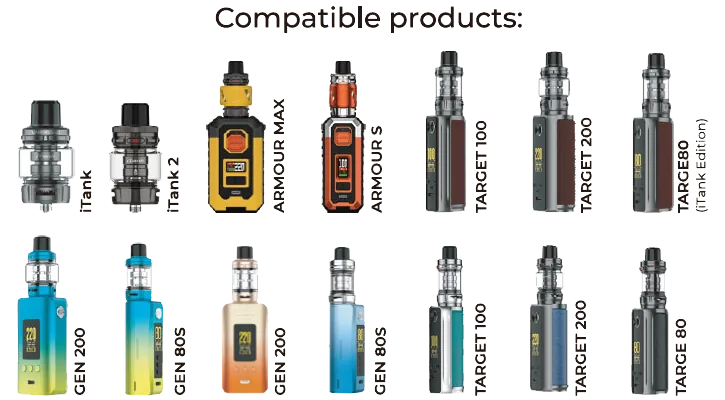 Vaporesso GTi replacement coil compatibility