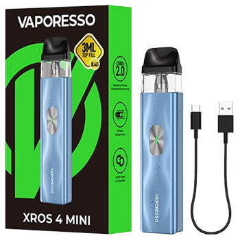 vaporesso xros 4 mini pod system kit