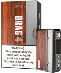 voopoo drag 4 ecig vape mod