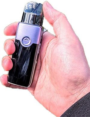 voopoo vinci e80 size in hand