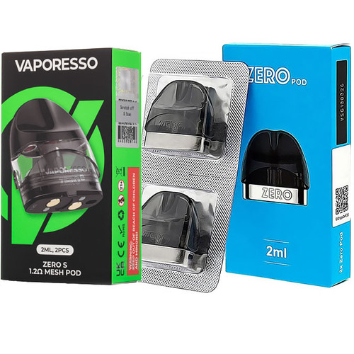 VAPORESSO ZERO 2 / ZERO S Replacement Pods