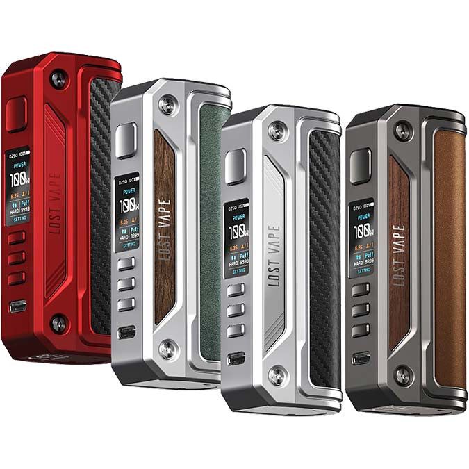 LOST VAPE Thelema Solo 100W Box Mod $37.99 - Central Vapors