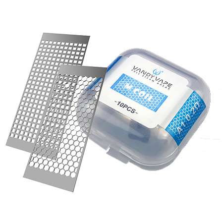 シナモン VANDY VAPE M Mesh Sheet Coils (10 Pack) - Central Vapors
