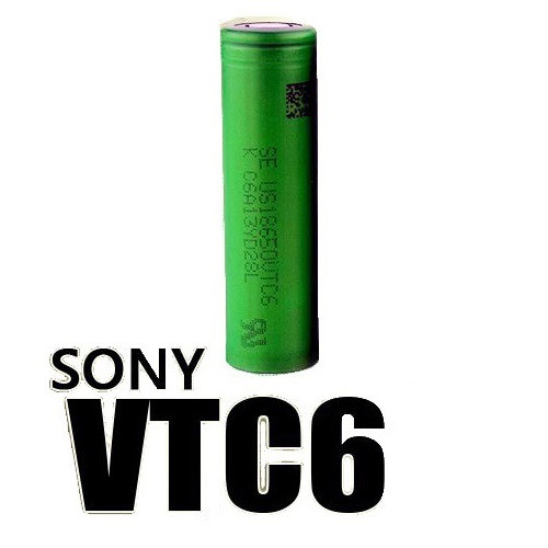 Sony VTC6 18650 3000mAh 15A | Flat Top Battery US18650VTC6