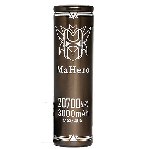 MaHero 20700 3000MAH 40A Battery - Efficiency
