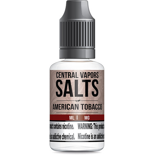 American Tobacco - Salt ejuice - Central vapors salts