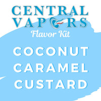 Central Vapors DIY Ejuice Flavor Kit - Coconut Caramel Custard