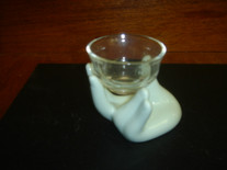 Ceramic Hand Tea Cup Holder