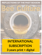 INTERNATIONAL 36 Month Bee Culture Print and Digital Editions