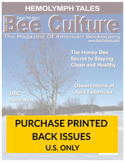 Bee Culture Magazine Back Issue