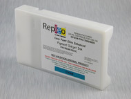 Repleo Recycled 220 ml Cartridge for the Epson Pro 7800/9800 filled with Cave Paint Elite Enhanced pigment ink - Cyan