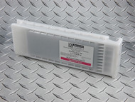 Epson SureColor T3000, T3270, T5000, T5270, T5270D, T7000, T7270, T7270D 700 ml Cartridge filled with Absolute Clear Ink - Magenta slot